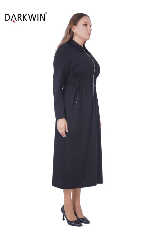 9616 DARKWIN ELBİSE SIYAH - 2