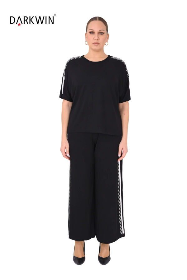 9700 DARKWIN BLUZ-PANTOLON SIYAH - 1