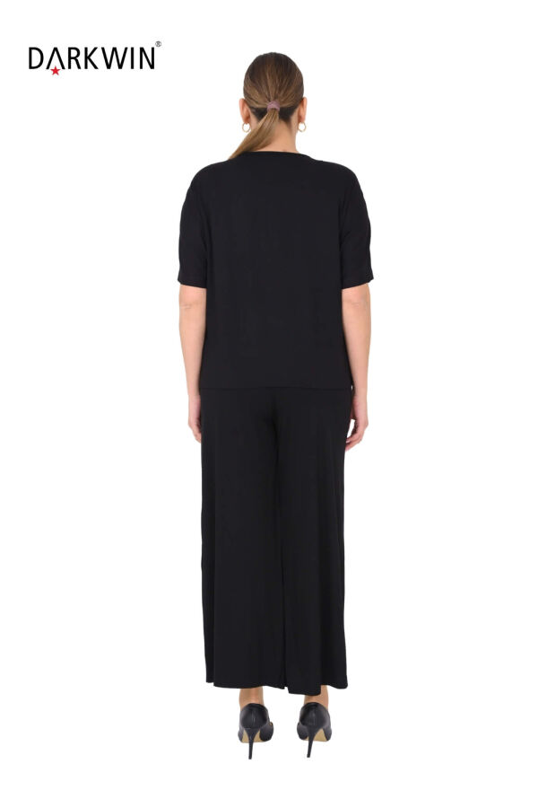 9700 DARKWIN BLUZ-PANTOLON SIYAH - 4