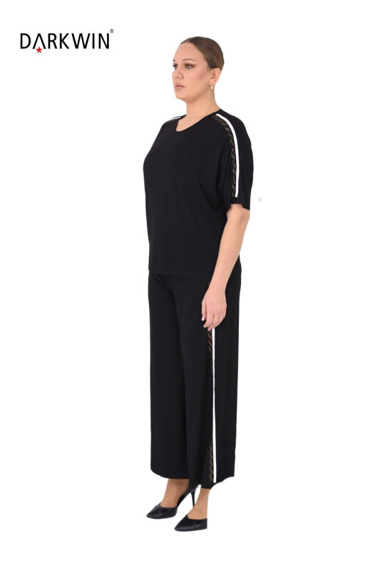 9700 DARKWIN BLUZ-PANTOLON SIYAH - 6