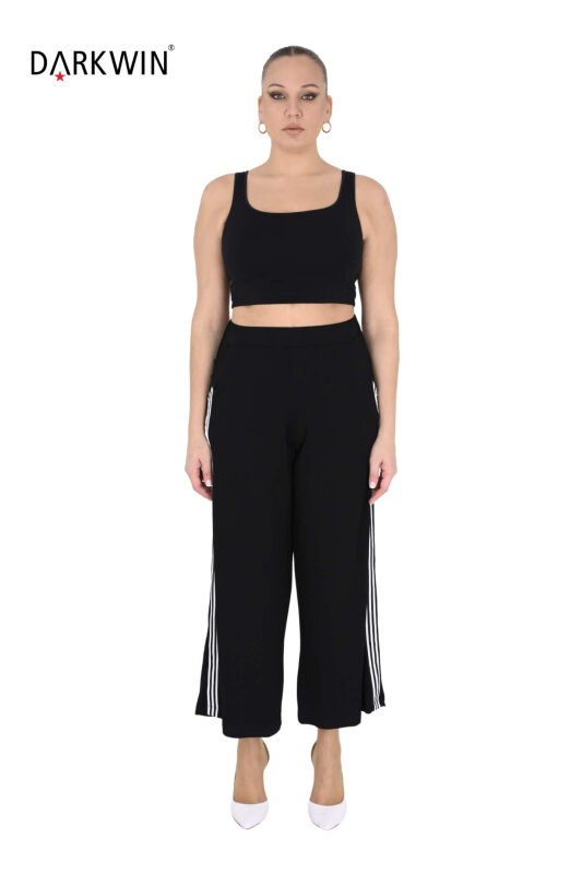 9706 DARKWIN BLUZ-PANTOLON SIYAH - 3