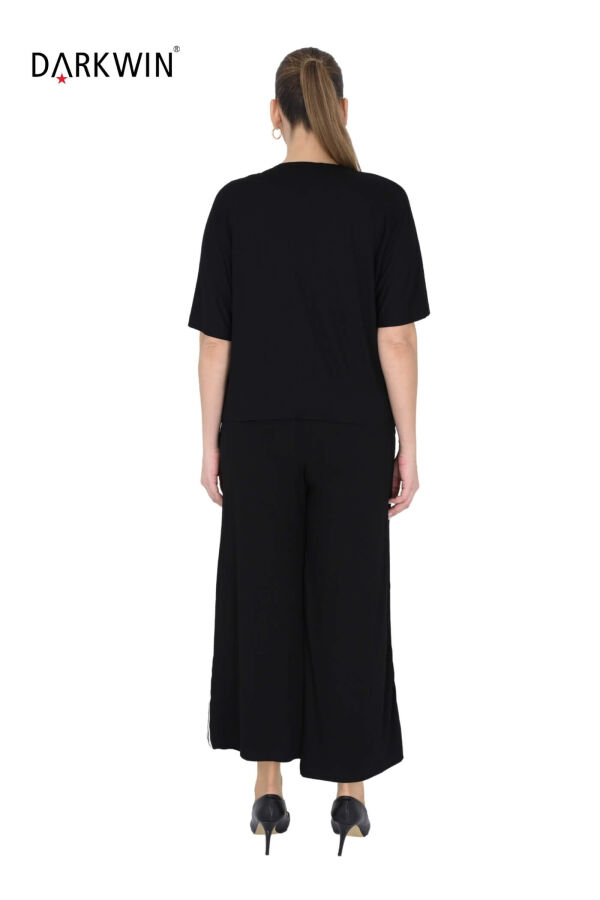 9706 DARKWIN BLUZ-PANTOLON SIYAH - 8