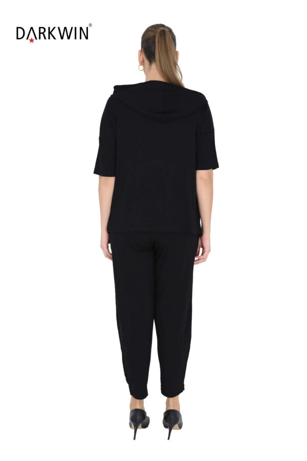 9707 DARKWIN BLUZ-PANTOLON SIYAH - 8