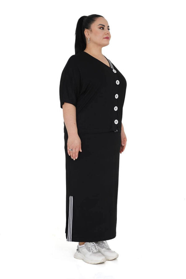 9708 DARKWIN BLUZ-ETEK SIYAH - 3