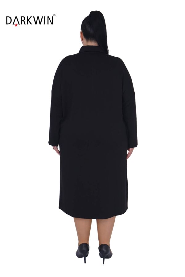 9708 DARKWIN ELBİSE SIYAH - 3