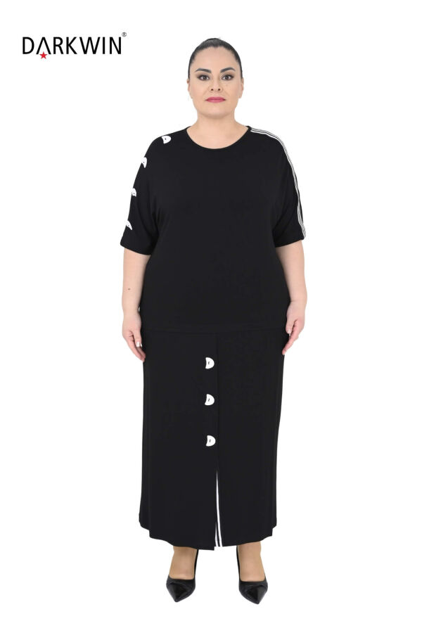 9709 DARKWIN BLUZ-ETEK SIYAH - 1