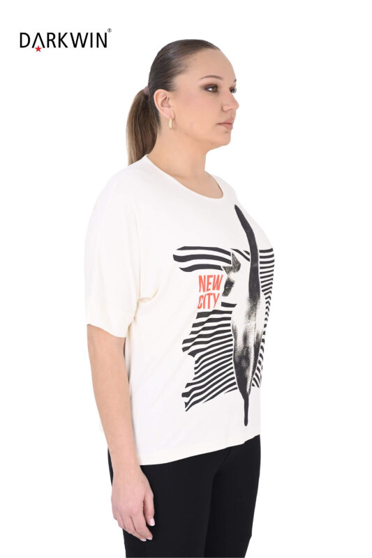 9712 DARKWIN BLUZ EKRU - DARKWIN (1)