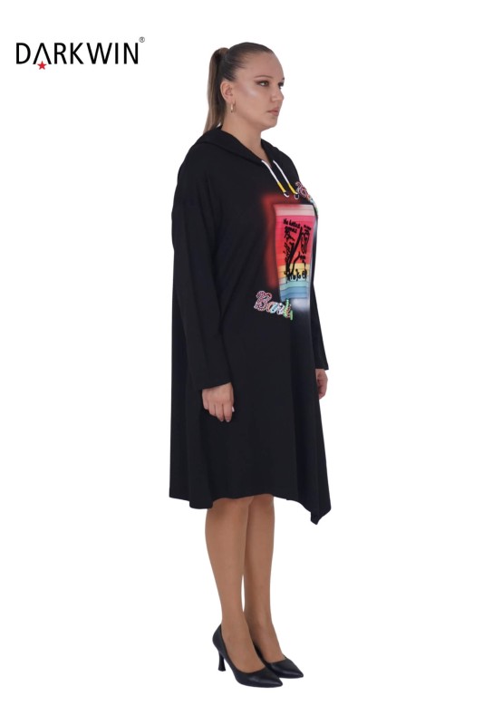 9713 DARKWIN ELBİSE SIYAH - DARKWIN (1)