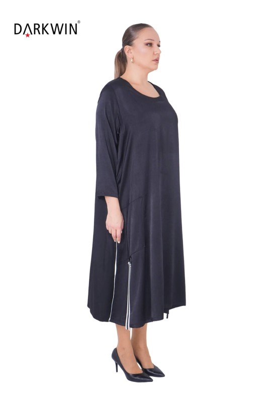 9726 DARKWIN ELBİSE SIYAH - Darkwin (1)