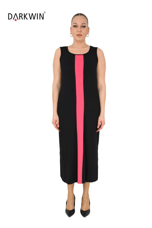 9758 DARKWIN ELBİSE SIYAH - 3