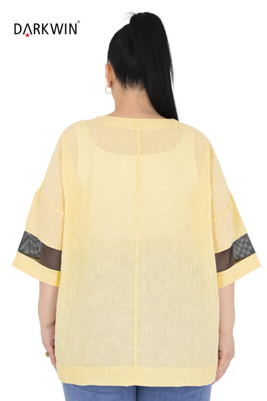 9766 DARKWIN TUNİK SARI - 3