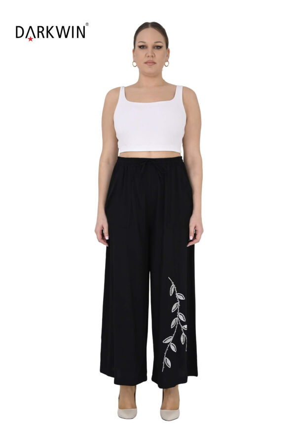 9774 DARKWIN BLUZ-PANTOLON SIYAH - 4