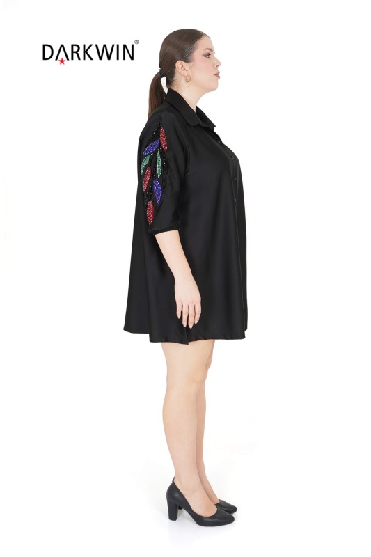 DARKWIN - 9803 DARKWIN GÖMLEK SIYAH (1)