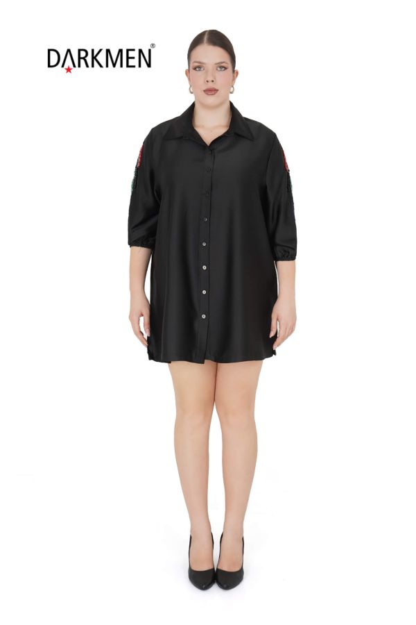 9803 DARKWIN GÖMLEK SIYAH - 1