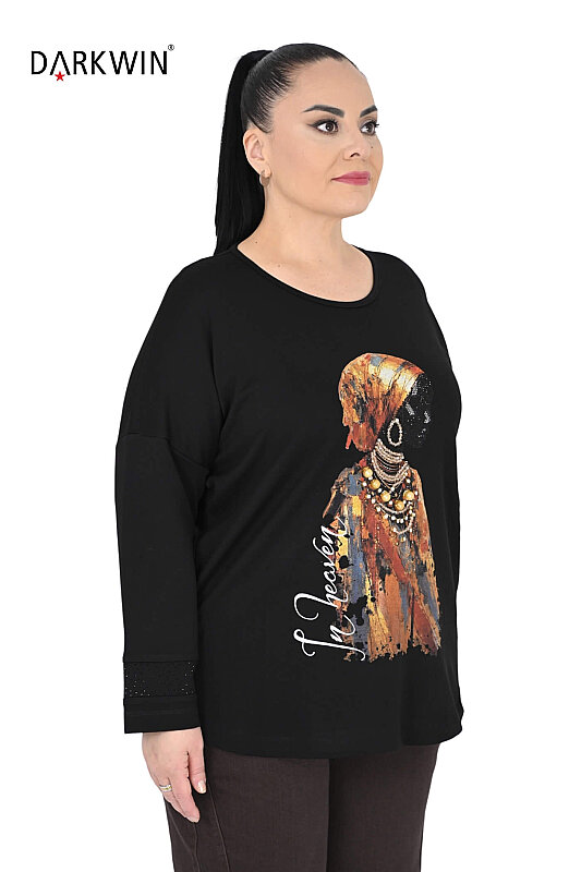 9812 DARKWIN BLUZ SIYAH - DARKWIN (1)
