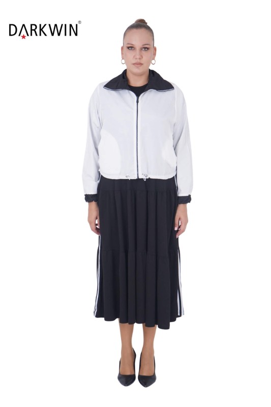 9814 DARKWIN ELBİSE-MONT SIYAH - Darkwin (1)