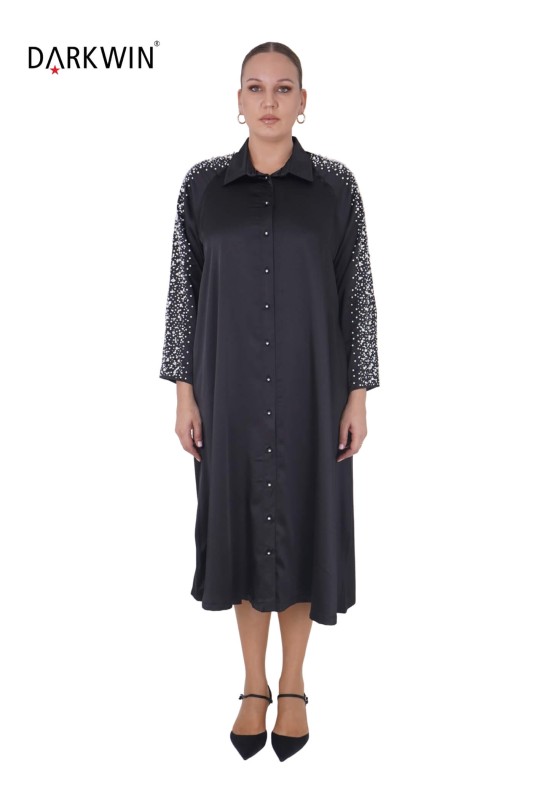 9830 DARKWIN ELBİSE SIYAH - DARKWIN