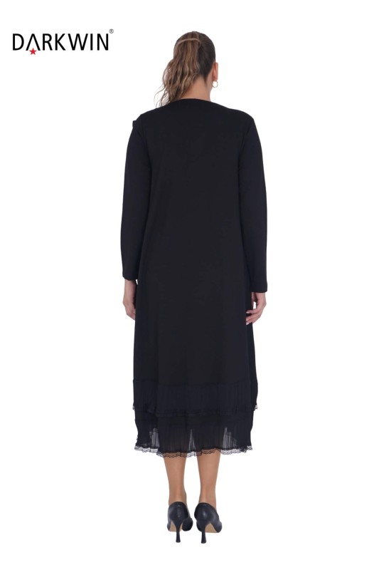 9847 DARKWIN ELBİSE SIYAH - 3