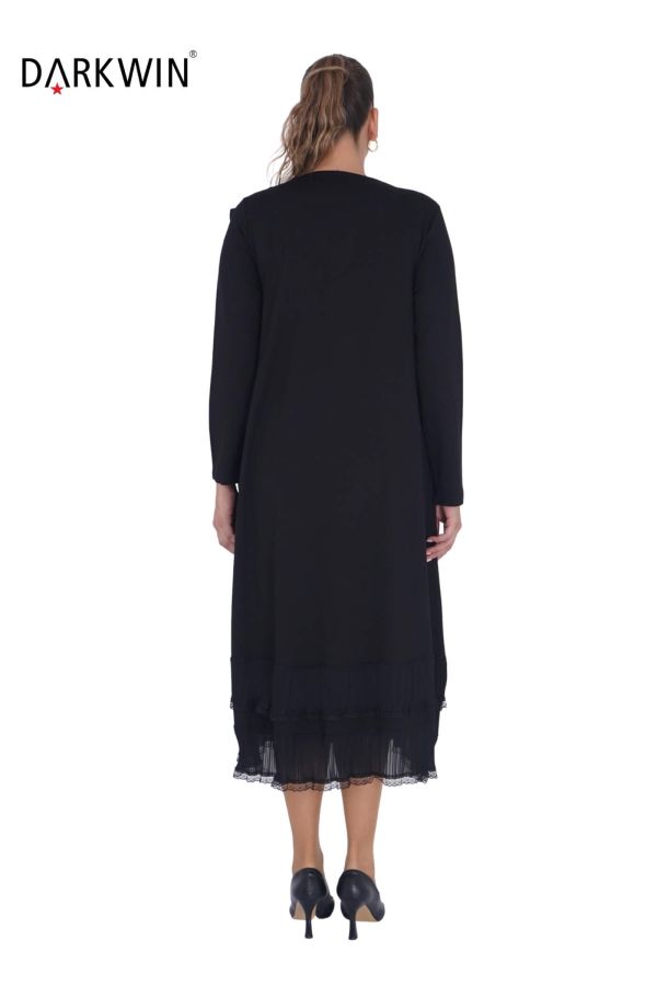 9847 DARKWIN ELBİSE SIYAH - 3