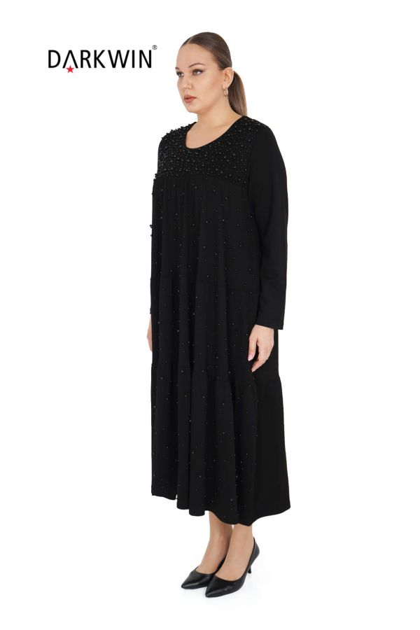 9852 DARKWIN ELBİSE SIYAH - 2