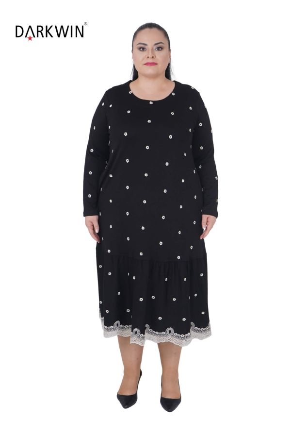 9853 DARKWIN ELBİSE SIYAH - 2