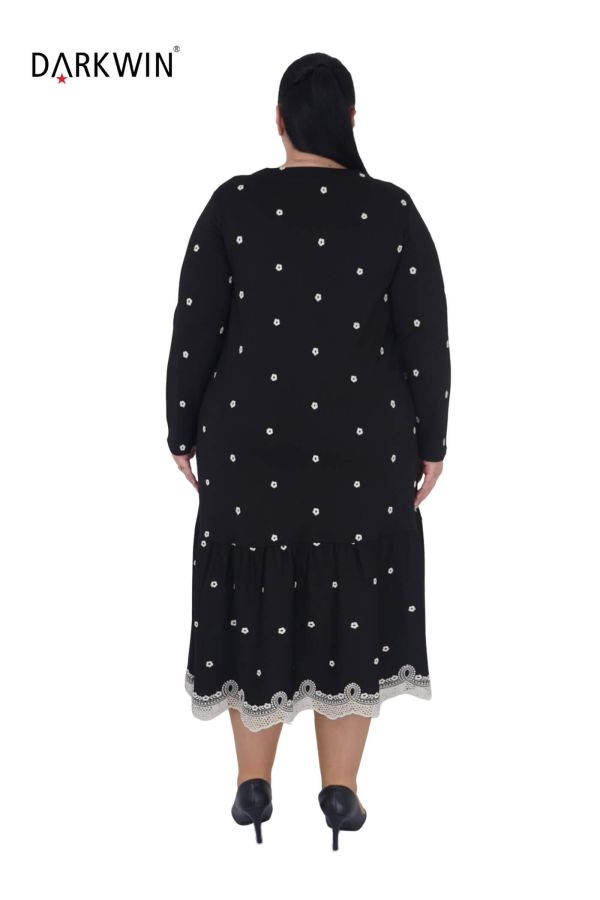 9853 DARKWIN ELBİSE SIYAH - 6