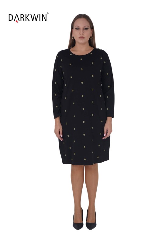 9854 DARKWIN ELBİSE YESIL - DARKWIN