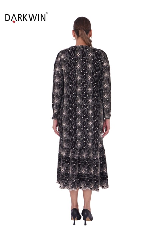 9855 DARKWIN ELBİSE SIYAH - 3