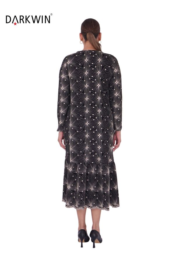9855 DARKWIN ELBİSE SIYAH - 3