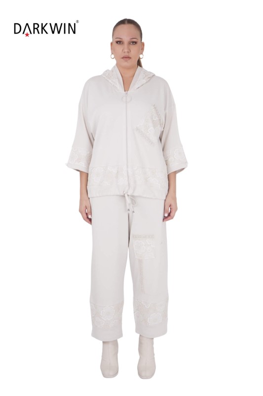 DARKWIN - 9859 DARKWIN MONT-PANTOLON BEJ