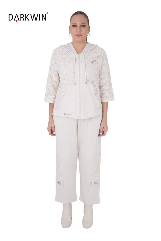 DARKWIN - 9860 DARKWIN MONT-PANTOLON BEJ