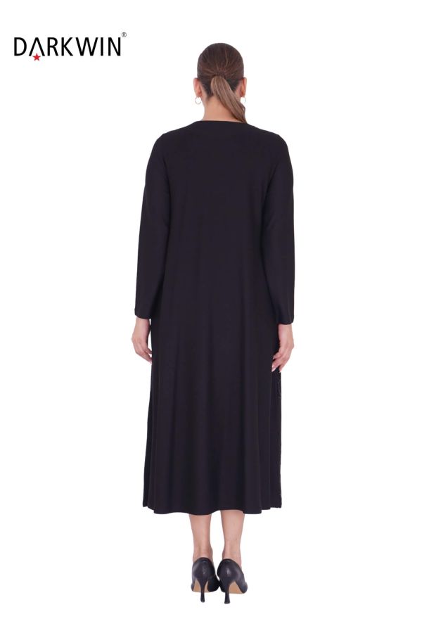 9891 DARKWIN ELBİSE SIYAH - 3