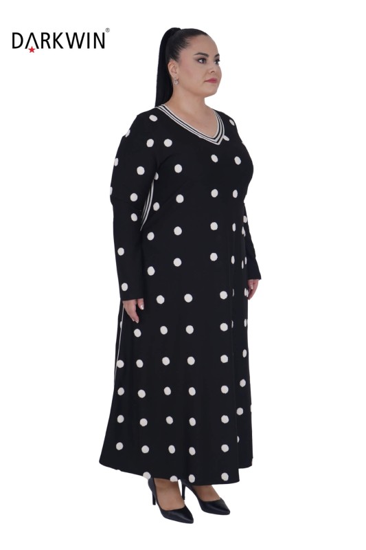 9893 DARKWIN ELBİSE SIYAH - DARKWIN (1)