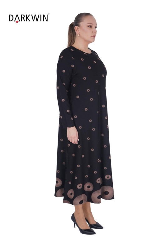 9905 DARKWIN ELBİSE SIYAH - Darkwin (1)