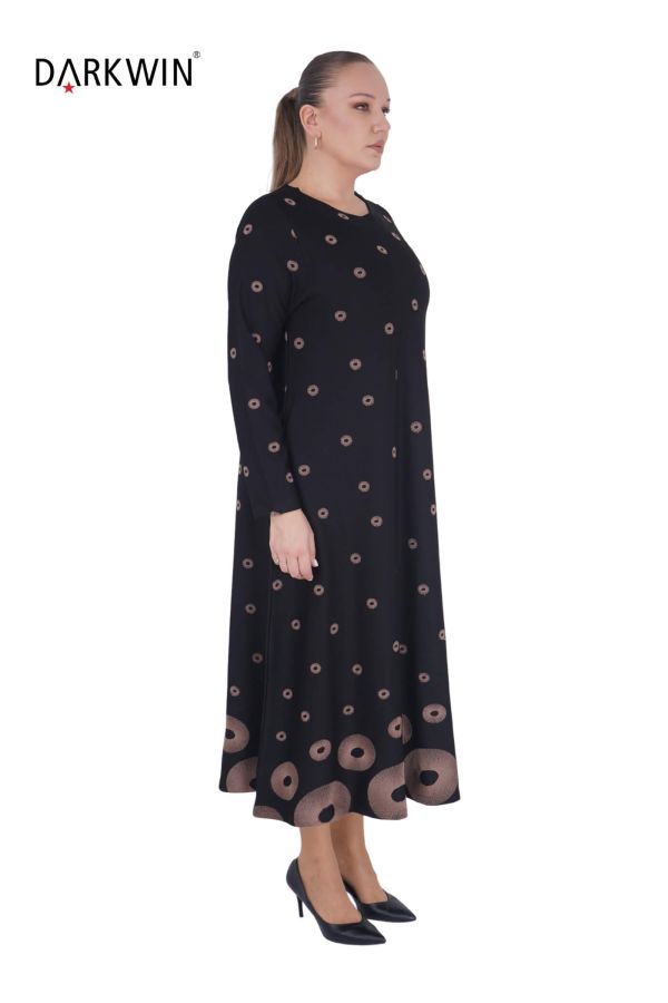 9905 DARKWIN ELBİSE SIYAH - 2