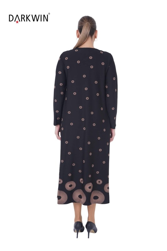 9905 DARKWIN ELBİSE SIYAH - 3