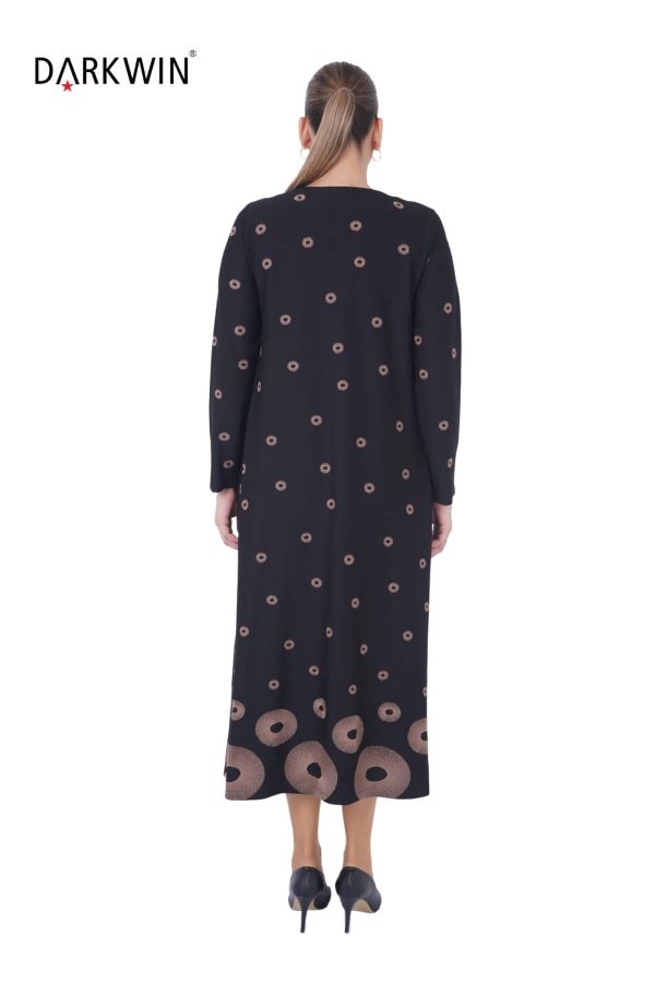 9905 DARKWIN ELBİSE SIYAH - 3