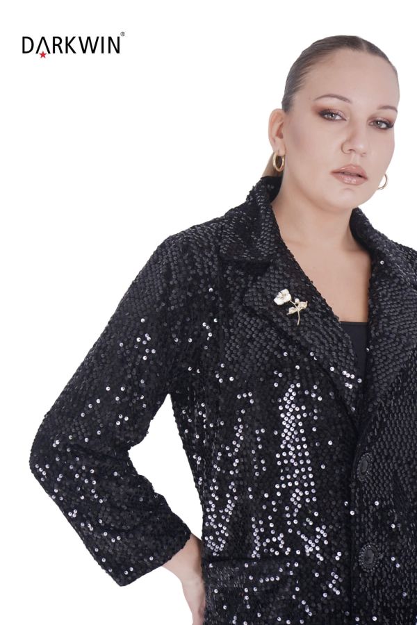 B1052 DARKWIN CEKET SIYAH - 4