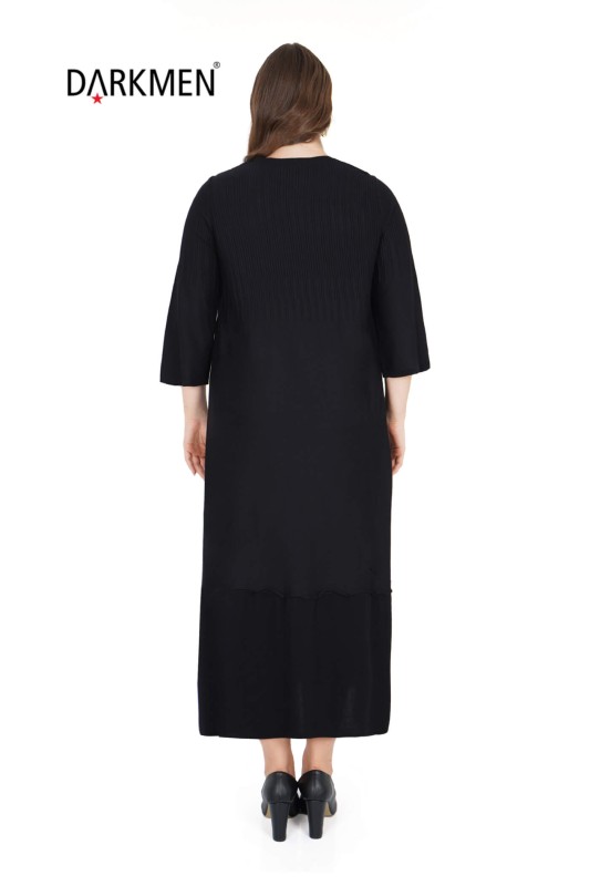 B13426 DARKWIN ELBİSE SIYAH - 3