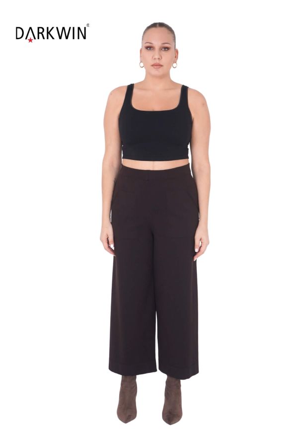 B13837 DARKWIN BLUZ-PANTOLON K.KAHVE - 5