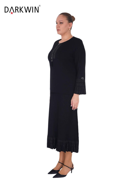 B13879 DARKWIN BLUZ-ETEK SIYAH-K.GRI - DARKWIN (1)