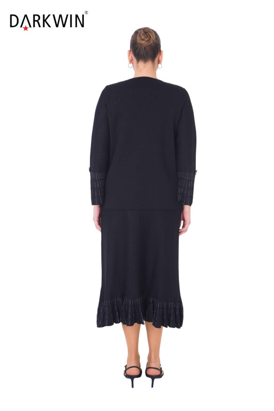 B13879 DARKWIN BLUZ-ETEK SIYAH-K.GRI - 3