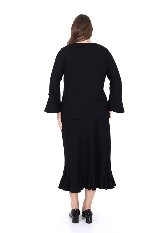 B13879 DARKWIN BLUZ-ETEK SIYAH - 3