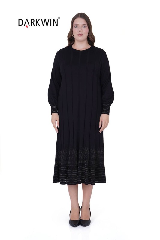 DARKWIN - B13894 DARKWIN ELBİSE SIYAH