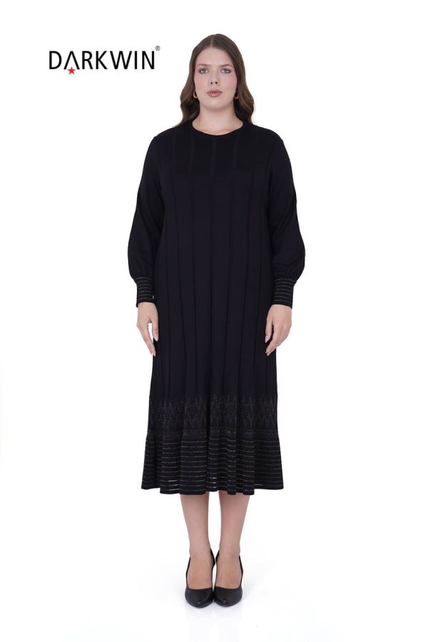 B13894 DARKWIN ELBİSE SIYAH - 1