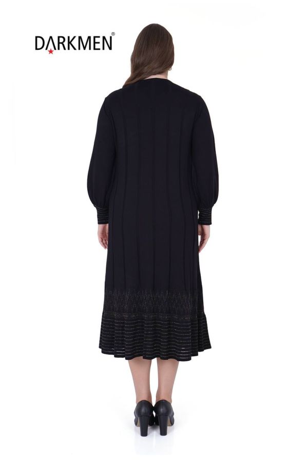 B13894 DARKWIN ELBİSE SIYAH - 3