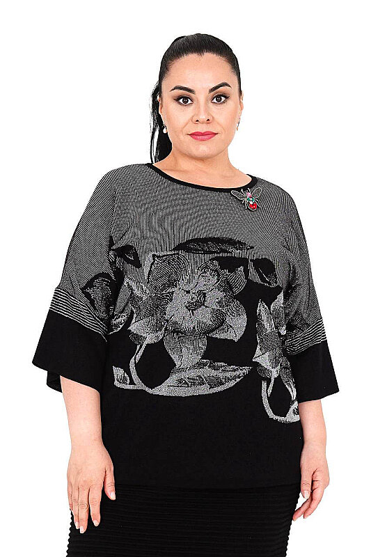 B14064 DARKWIN KAZAK SIYAH-GUMUS - DARKWIN