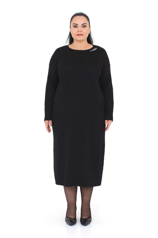 DARKWIN - B14134 DARKWIN ELBİSE SIYAH