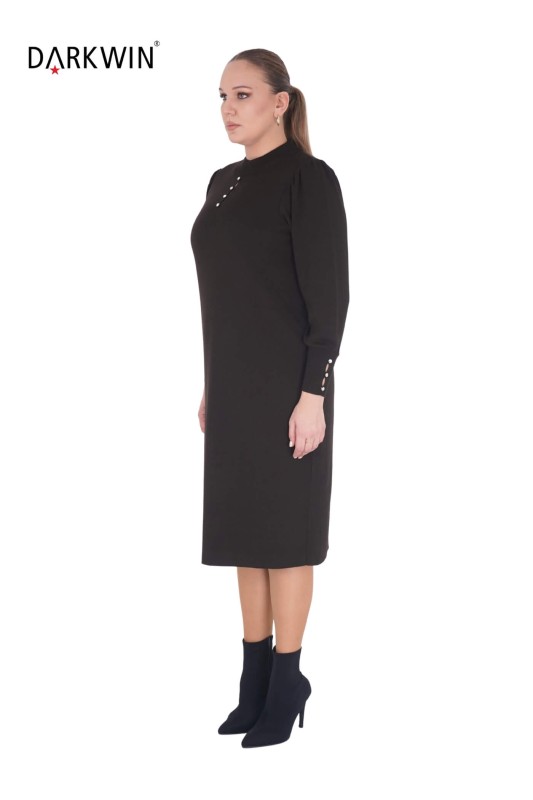 B14168 DARKWIN ELBİSE K.KAHVE - DARKWIN (1)