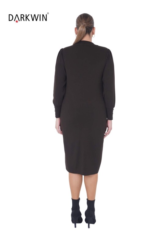 B14168 DARKWIN ELBİSE K.KAHVE - 3